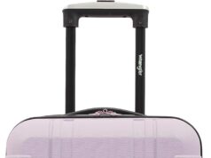 Wrangler Astral Hardside Luggage, Lilac, 20-Inch Carry-On
