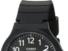 Casio MW240 Series | Menโs Quartz Watch | 50M WR | Large Resin Case | Resin Glass | Resin Band | Large Arabic Numerals | Analog Watch | Easy to Read Display | 3 Year Battery
