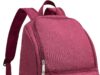 OMOUBOI 14 inch Travel Laptop Backpack for Women Men Teen 20L Weekender Casual Daypacks Airline Approved Lightweight College School Bookbag Wine Red