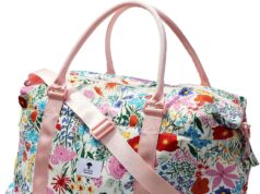 ESVAN Travel Tote Duffel Gym Bag,Weekender Overnight Carry-on Tote Crossbody Bag with Wet Pocket and Trolley Sleeve Upgraded