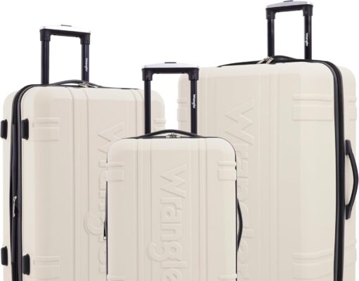 Wrangler Astral Travel Luggage, Fog, 3 Piece Set