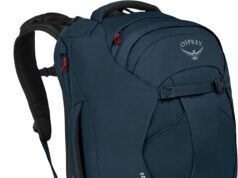 Osprey Farpoint 40L Men’s Travel Backpack, Muted Space Blue