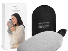 Ostrichpillow Heatbag Heating Pad – Safe Alternative to Hot Water Bottle, Natural Clay System, Focused Heat Efficiency, Gentle Muscle Relief, Odor-Free, Long-Lasting Warmth