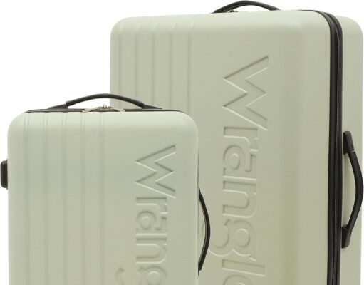 Wrangler Quest Luggage, Pelican, 2 Piece Set