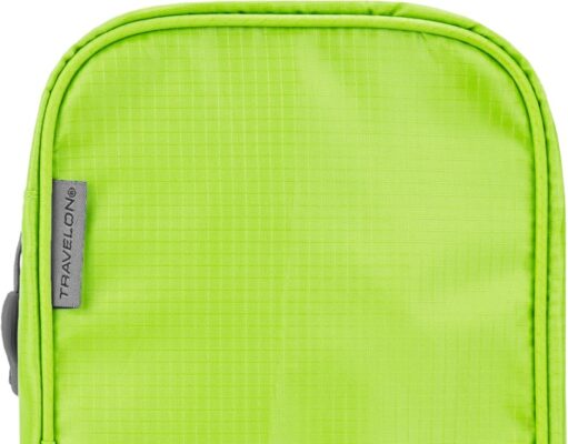 Travelon Compact Hanging Toiletry Kit, Lime, One Size