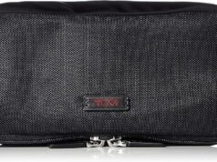 TUMI – Slim Packing Cube – Travel Suitcase Organizer – Luggage Cube for Delicate Clothing, Small Items – Mesh Top – Black