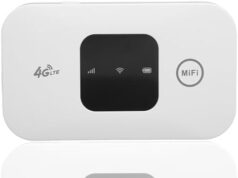 Mobile Hotspot, Portable Travel Router Supports 10 Users at The Same Time, Pocket Device with 2100mAh Large Battery, for Secure Internet at Home Or