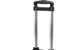 Backpack Trolley with 5 Wheels Folding Compact Lightweight Luggage Cart Spinner Rolling Luggage Cart for Bags, Pet Carriers, Dog Backpacks Carriers