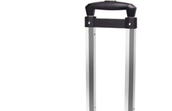 Backpack Trolley with 5 Wheels Folding Compact Lightweight Luggage Cart Spinner Rolling Luggage Cart for Bags, Pet Carriers, Dog Backpacks Carriers