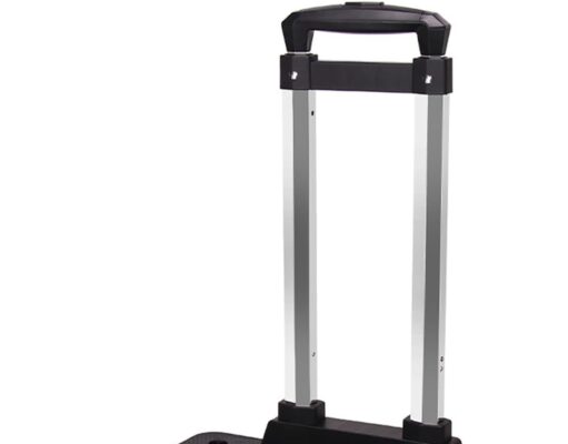 Backpack Trolley with 5 Wheels Folding Compact Lightweight Luggage Cart Spinner Rolling Luggage Cart for Bags, Pet Carriers, Dog Backpacks Carriers