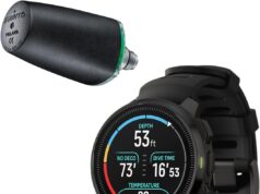 SUUNTO Ocean Dive Computer (All Black) + Tank Pod Combo, GPS Multisport Watch for Training, Underwater Route Tracking & Wireless Tank Pressure Monitor