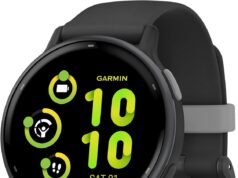 Garmin vívoactive 5, Health and Fitness GPS Smartwatch, AMOLED Display, Up to 11 Days of Battery, Black