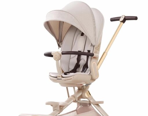 Lightweight Folding Baby Stroller, Stroller Wagon,Travel Stroller for Airplane, 360°Reversible Seat Design, Adjustable Canopy Stroller with Storage Basket, Toddler Umbrella Stroller