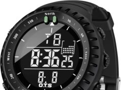 PALADA Men’s Digital Sports Watch Waterproof Tactical Watch with LED Backlight Watch for Men