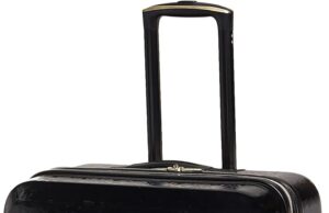 American Tourister Belle Voyage Hardside Luggage with Spinner Wheels, Black, Checked-Large 28-Inch