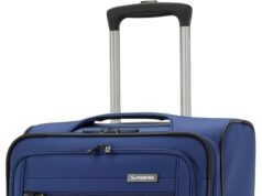 Samsonite Ascella 3.0 Softside Expandable Luggage, Sapphire Blue, CO EXP Spinner