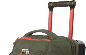 Eddie Bauer Expedition Duffel Bag 2.0-Made from Rugged Polycarbonate and Nylon, Dark Thyme, 22L