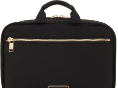 TUMI – Voyageur Madeline Cosmetic – Travel Makeup Bag for Women – Hanging Cosmetics Case – Detachable Zipper Pouch