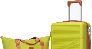Carry On Luggage 22x14x9 Airline Approved, 20 Inch Carry on Suitcases with Wheels, ABS Lightweight Carry-on Luggage, Travel Suitcase Set with Wheels and TSA Lock