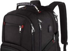 LTINVECK Travel Laptop Backpack, Extra Large Backpack for Men Women with USB Charging Port, TSA Friendly Heavy Duty Big Business Computer Bag Tech Backpacks Bag Fit 17 Inch Laptops, RFID Backbag