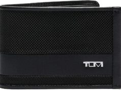 TUMI – Alpha Slim Single Billfold – Slim Wallet – Ballistic Nylon Wallet – Hidden Card Pocket – 3.0″ X 4.4″ X 0.6″ – Black