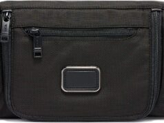 TUMI – Alpha Travel Kit – Travel Toiletry Bag – Compact Travel Organizer for Cosmetics & Essentials – TUMI Tracer – Black