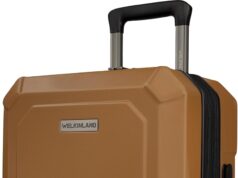 WELKINLAND 20 Inch Carry On Luggage, Hard Shell Suitcases, Expandable Carry On Luggage, Hard Sided Luggage With Spinner Wheels, TSA Approved Carry On Luggage, Carry On Luggage 22x14x9