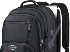 Travel Backpack, Extra Large Backpack, 50L Laptop Backpack for Men, big Backpack, Water Resistant TSA Approved Business Work College School Computer Bag with USB Port, Fits 17 Inch Laptops