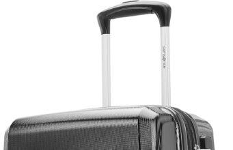 Samsonite Winfield 3 DLX Hardside Luggage with Spinners, Carry-On 20-Inch, Black